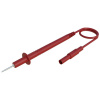 SKS Hirschmann PL 2700 S rt merací kábel [skúšacia špička - 4 mm zástrčka] 1.00 m červená 1 ks; 934156101