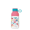 Quokka Plastová fľaša Ice Kids s pútkom Flowers 430 ml