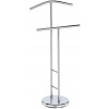 Autronic Nemý sluha, výška 104 cm, kovová konštrukcia, lesklý chróm, nosnosť 5 kg 83989 CR