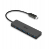 i-tec USB 3.1 Type C SLIM HUB 4 Port passive Black (C31HUB404)