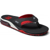 pánske žabky REEF REEF FANNING PREGAME BLACK/RED 44 + doprava zdarma