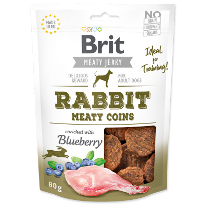 Brit Care Brit Jerky Rabbit Meaty Coins 80g