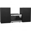 Panasonic SC-PM270 mikrosystém Panasonic s CD, FM rádiom a Bluetooth (20W, 10cm reproduktorový systém s bassreflexovým portom), strieborný