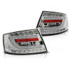 AUDI A6 C6 SEDAN 04-08 - zadné LED svetlá chrom 7-pin LED BAR