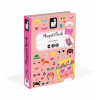 Janod magnetibook Zábavné tváre dievčatá