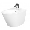 Cersanit City Oval, závesný bidet 52x37cm, biela, K35-043
