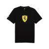 Pánske Tričko s krátkym rukávom PUMA FERRARI RACE COLORED BIG SHIELD TEE 63018801 – Čierna