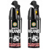 Kožené puzdro s pištoľovými rovnátkami Crosmanc11 (Pepper Gas for Dogs Cloud 50 ml anti Hund - 2 ks)
