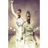 CUKROVÁ TLAČ jedlý obrázok na tortu Karim Benzema Real Madrid Ronaldo + MENO
