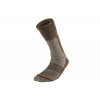Merino ponožky Geoff Anderson Woolly sock hnědé Velikost: M-EU 41-43