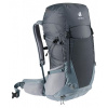 Deuter FUTURA 32 bol vyvinutý pre atletických turistov, ktorí hľadajú pohodlný denný batoh s maximálnou ventiláciou. Batoh poskytuje zvýšený výkon vďaka inovat Graphite
