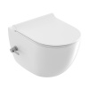 Siko Wc s bidetem závěsné Ravak Uni Chrome RimOff, zadní odpad X01912