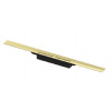 Tece TECEdrainprofile - Sprchový žľab 80 cm, kefovaná optická zlatá 670802