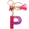 Kľúčenka Abeceda P/Ružová/Motýľ
