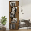 Regál VidaXL 51 x 25 x 163,5 cm, odtiene hnedej farby