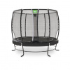 EXIT TOYS Exit Lotus Premium trampolína priemer 305 cm, čierna farba, NOVINKA