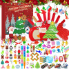 DLAIUSMALL Adventný kalendár pre deti s hračkami – 24 senzorických a antistresových prekvapení