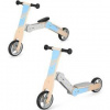 Odrážadlo plastové Spokey WOO-RIDE MULTI Drevené modré