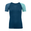 Ortovox dámske tričko 120 Competition Light Short Sleeve W | farba: petrol blue, veľkosť: XS