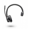 HP Poly Voyager 4310 Microsoft Teams Certified USB-A Headset +BT700 dongle Slúchadlá s mikrofónom Bezdrôtový Pres hlavu Kancelária / call centrum USB Typ-A Bluetooth Čierna (77Y91AA)