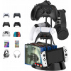 2 ÚROVNE ORGANIZÁTOR OVLÁDAČA ZÁKLADNÝ DRŽIAK STOJANU NÁHLAVNÝCH SÚPRAV PRE XBOX/PS5/SWITCH