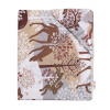 Baby Nellys bavlna prestieradlo Wild animals hnedé 60x120