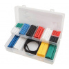 Zmršťovacie bužírky (po zahriatí), priemery 2 - 18 mm, 171 dielov (Truetech)