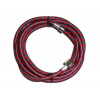 Fengda Fengda® červená hadica BD-21 spojovacia hadica 3,0 m, tvarovka G1/4 - G1/8