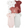 CARTERS CARTER'S Body krátky rukáv Hummingbird dievča 5ks NB/ veľ. 56