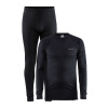 Craft Core Dry Baselayer set pánský Barva: Černá, Velikost: L