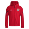 adidas New York Red Bulls Anthem Anorak Jacket 2023 2024 Adults Team Colleg Red XL