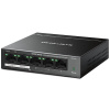 TP-Link Mercusys MS105GP Switch 5-Port, 4× Gigabit PoE+, 1× GLAN, 802.3af/at, 65 W