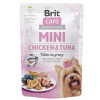 Krmivo pre psa vrecúško Brit Care Mini Chicken Tuna kuracie mäso + tuniak 85g