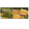 Stolový kalendár stĺpcový 30 x 12 cm - Poľovník 2026