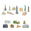 Animal Life Stavby sveta monumenty súprava 17 ks FAS036368