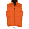 SOL´S WARM / Pánska prešívaná vesta - orange XXXL