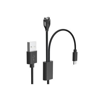 Nabíjací kábel Tactical USB Nabíjecí a Datový Kabel 2v1 pro Garmin Fenix 7 + USB-C