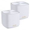 ASUS ZenWiFi XD4 Plus AX1800 2 Pack Dvoupásmový (2,4 GHz / 5 GHz) Wi-Fi 6 (802.11ax) Bílá Vnitřní