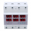 3-FÁZOVÝ VOLTMETER NA KOĽAJNICU AC390-500V