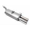 TATechnix športový tlmič výfuku 2x76mm Opel Kadett E CC - 1.4+1.6+1.8+2.0