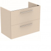 Ideal Standard i.Life Skrinka pod umývadlo 80 cm, 2 zásuvky, pieskový mat T5256NF