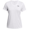 Under Armour Tech™ V-Neck Short Sleeve Womens White 10 (S)