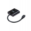 AKASA - Micro HDMI na VGA prevodník (AK-CBHD21-15BK)