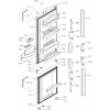 Polička na dverách mrazničky Gorenje typ HZS3567 model RK61810W