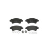 BREMBO Sada brzdových platničiek kotúčovej brzdy BREMBO P 61 067