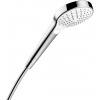 Hansgrohe Croma Select S - Ručná sprcha Vario, biela/chróm 26802400