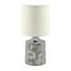 STRÜHM Moderná stolná lampa LINDA E14 CHROME/WHITE 3785