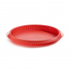 Lékué Forma na quiche 28 cm, červená, silikón