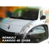 Plexi, ofuky RENAULT Kangoo 4D, 2008 =>, přední