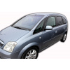 Okenné deflektory Opel Meriva 5D 2003-2010 4 ks predné+zadné